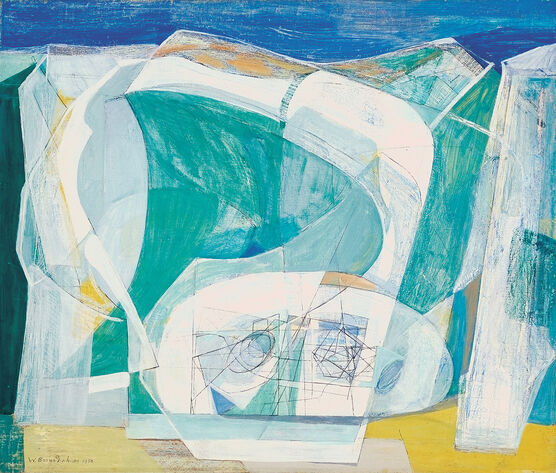 Wilhelmina Barns-Graham: Glacier Crystal, Grindelwald